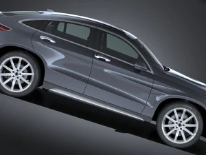Generic SUV Coupe Luxury 2017 3D Model