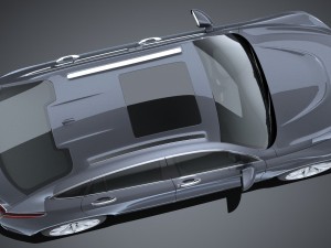 Generic SUV Coupe Luxury 2017 3D मॉडल
