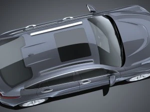 Generic SUV Coupe Luxury 2017 3D Model