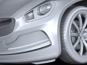 Generic SUV Coupe Luxury 2017 3D मॉडल