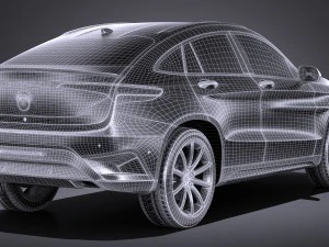 Generic SUV Coupe Luxury 2017 3D Model