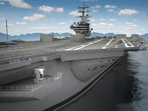 Uss Ronald Reagan CVN76 Carrier 3D Model
