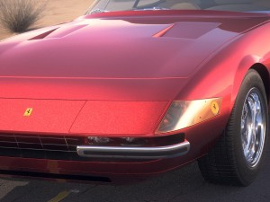 Ferrari Daytona Coupe 1968-1973 Model 3D