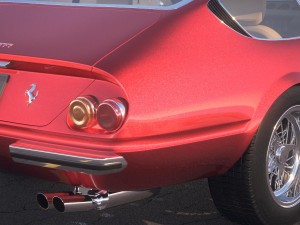 Ferrari Daytona Coupe 1968-1973 Model 3D