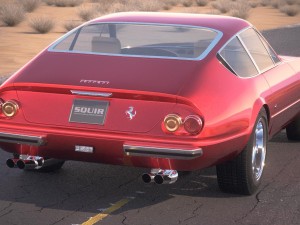 Ferrari Daytona Coupe 1968-1973 Model 3D