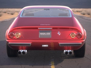 Ferrari Daytona Coupe 1968-1973 Model 3D
