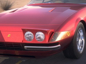 Ferrari Daytona Coupe 1968-1973 Model 3D