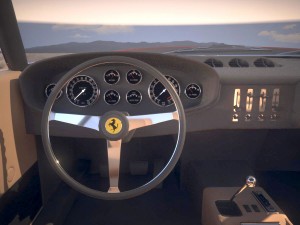 Ferrari Daytona Coupe 1968-1973 Model 3D