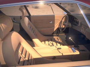 Ferrari Daytona Coupe 1968-1973 Model 3D