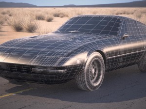 Ferrari Daytona Coupe 1968-1973 Model 3D