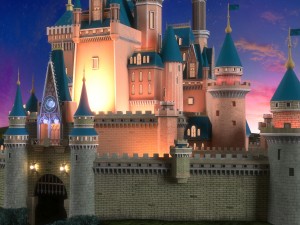 Disney Cinderella Castle Modello 3D