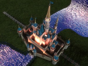 Disney Cinderella Castle Modello 3D