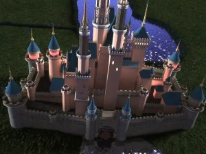 Disney Cinderella Castle 3D Model