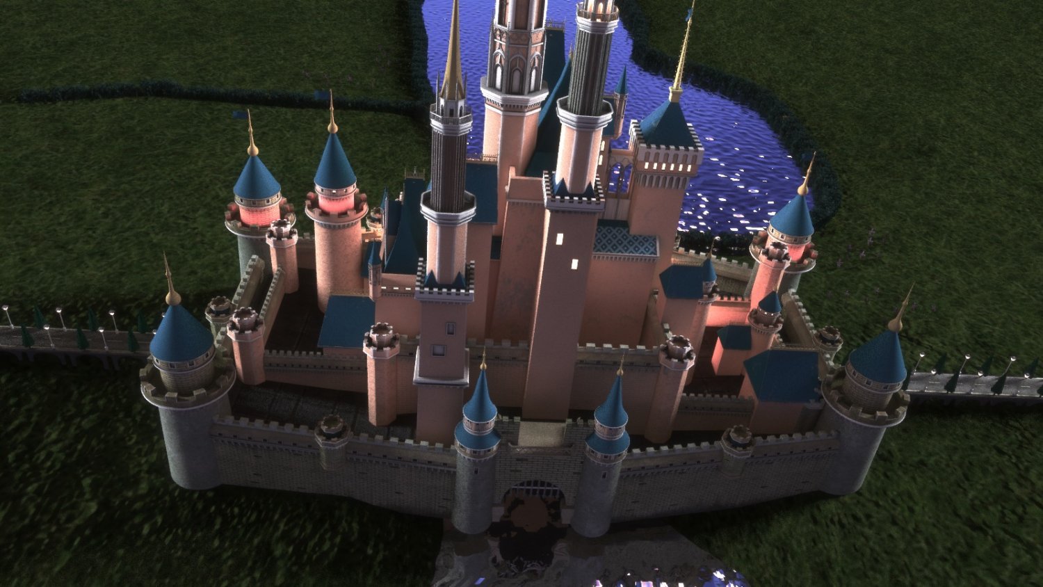 Disney Castle 3D Model подборка фото, лучшее за 2023 год