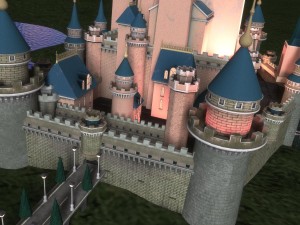 Disney Cinderella Castle Modello 3D