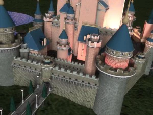 Disney Cinderella Castle 3D Model