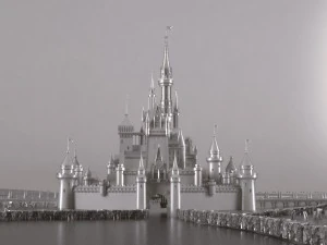 Disney Cinderella Castle 3D Model