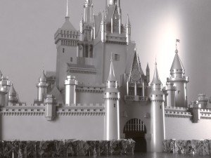 Disney Cinderella Castle Modello 3D