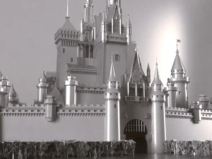 Disney Cinderella Castle 3D Model
