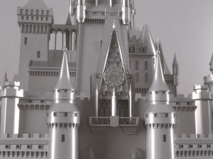 Disney Cinderella Castle Modello 3D
