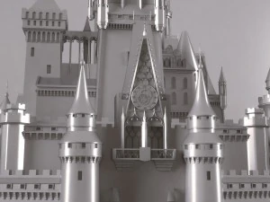 Disney Cinderella Castle 3D Model