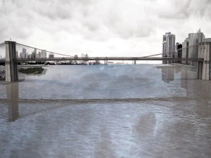 Brooklyn Bridge New York City 3D Model