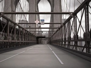 Brooklyn Bridge New York City 3D Model