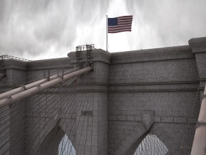 Brooklyn Bridge New York City 3Dモデル
