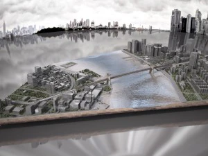 Brooklyn Bridge New York City 3D Model