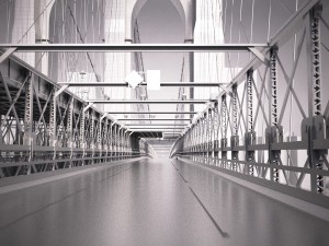 Brooklyn Bridge New York City 3Dモデル