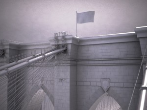 Brooklyn Bridge New York City 3Dモデル