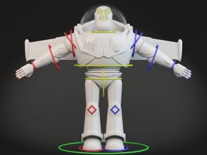 Buzz Lightyear Toy Story 3D Model