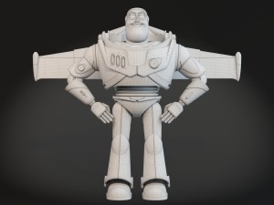 Buzz Lightyear Toy Story 3D Model