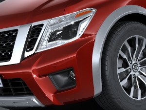 Nissan Armada 2017 Modèle 3D