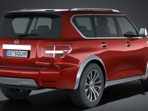 Nissan Armada 2017 Modèle 3D