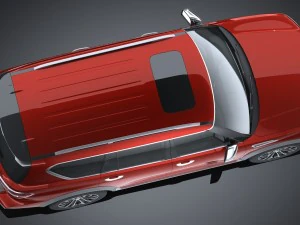 Nissan Armada 2017 3D Model