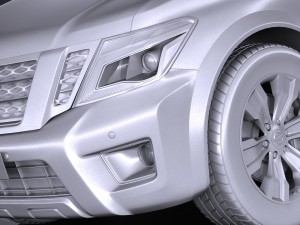 Nissan Armada 2017 Modèle 3D