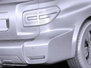 Nissan Armada 2017 3D Model