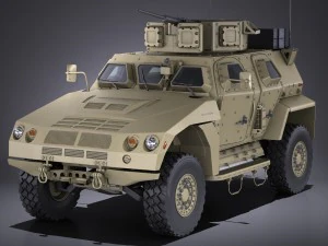 Bae Valanx JLTV GT 3D Model