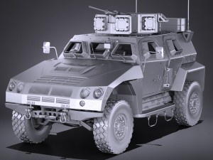 Bae Valanx JLTV GT 3D 模型