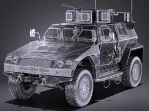 Bae Valanx JLTV GT Modelo 3D