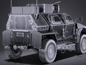 Bae Valanx JLTV GT Modelo 3D