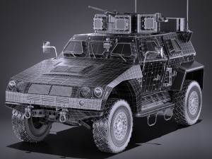 Bae Valanx JLTV GT 3D 模型
