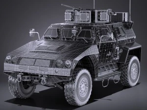 Bae Valanx JLTV GT Modelo 3D