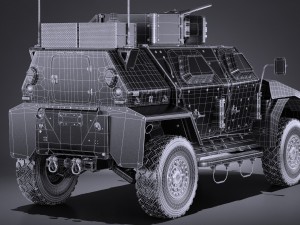 Bae Valanx JLTV GT 3D 模型