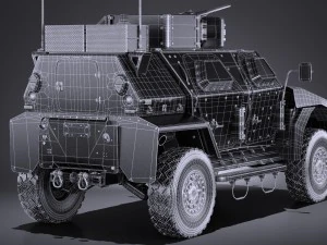 Bae Valanx JLTV GT Modelo 3D