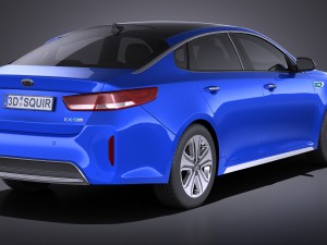 Kia Optima Hybrid 2017 vray Modèle 3D