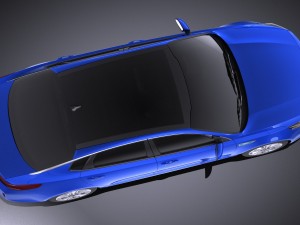 Kia Optima Hybrid 2017 vray Modèle 3D