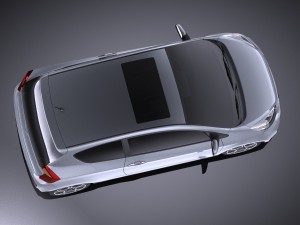 Kia Picanto 3-door 2015 vray 3D Модель