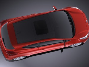 Kia Pro Ceed 2017 vray 3Dモデル
